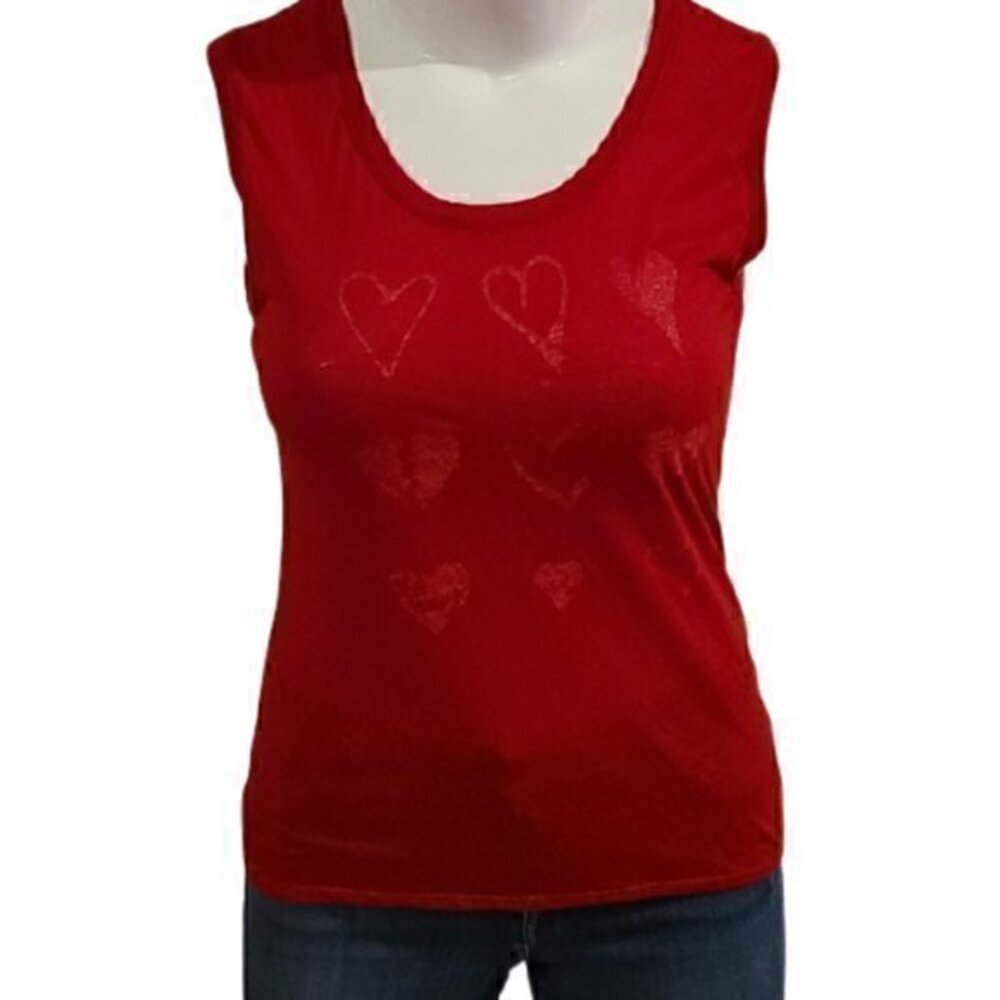 [Old Navy] Red Heart Tank - Size M